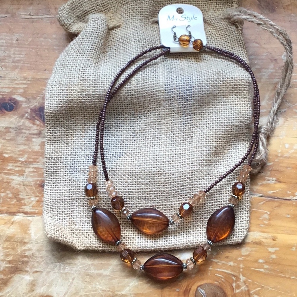 My Style necklace and earrings